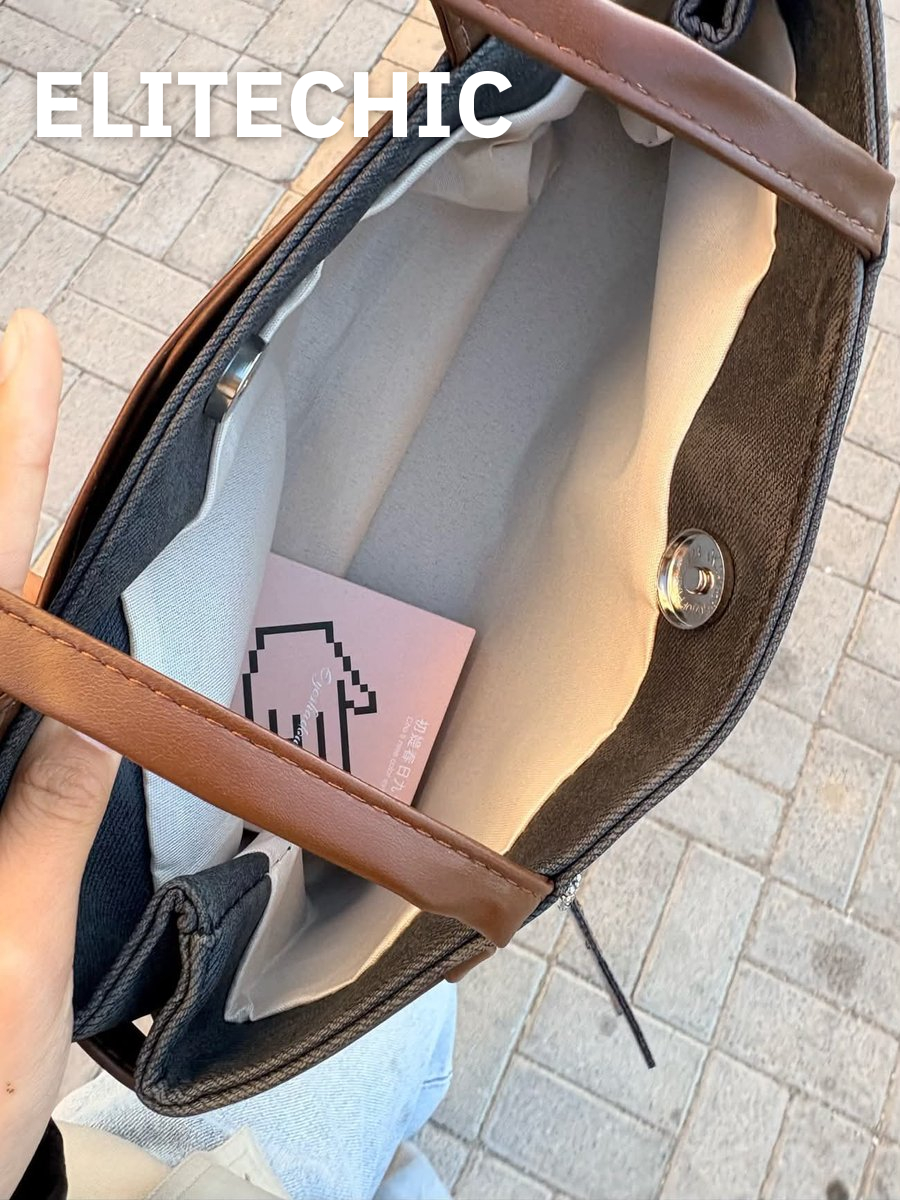 Lòng túi tote mini đai thắt